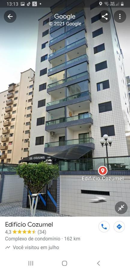 Apto Ocian centro Praia Grande Esterno foto