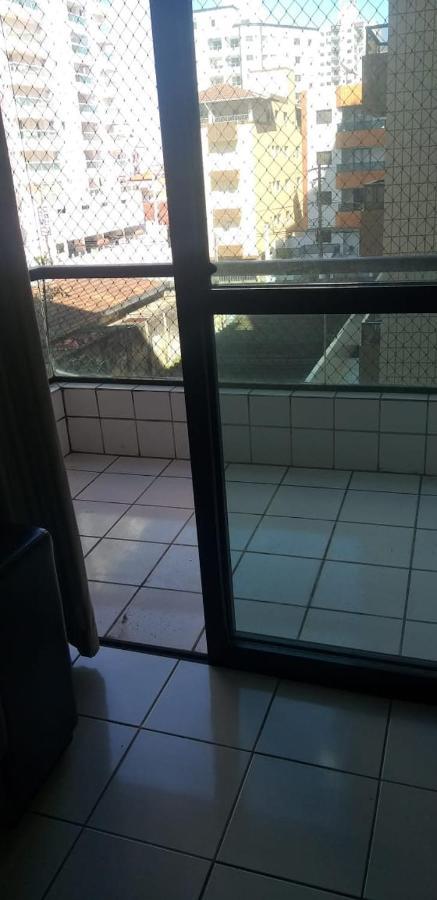 Apto Ocian centro Praia Grande Esterno foto