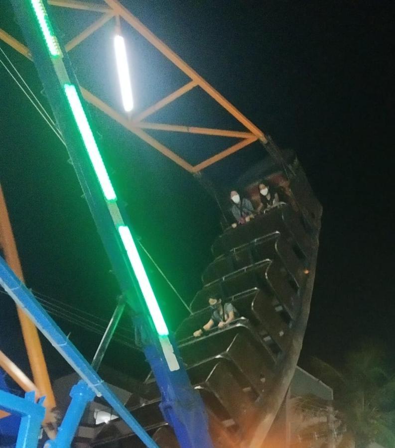 Apto Ocian centro Praia Grande Esterno foto